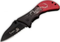 Couteau Pliant Scorpion, Manche Métal