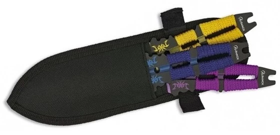 3 Couteaux De Lancer 19cm Multicolore ALBAINOX 2 3 Couteaux De Lancer 19cm Multicolore ALBAINOX – Image 2