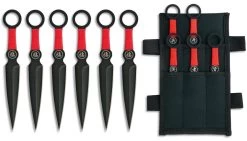 6 Couteaux De Lancer Kunai - ALBAINOX Couteau