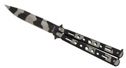 Balisong Couteau Papillon 22,5cm Urban Camo