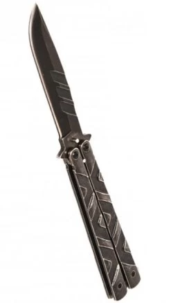 Balisong Couteau Papillon 22cm - Design Pierre -ArmeLame Offres Couteaux Boutique balisong couteau papillon 22cm design pierre 2 1