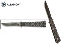 Balisong Couteau Papillon 22cm - Design Pierre