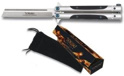 Balisong Couteau Papillon 23,5cm Métal TOKISU