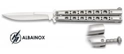 Balisong Couteau Papillon 24,5cm De Rue - ALBAINOX