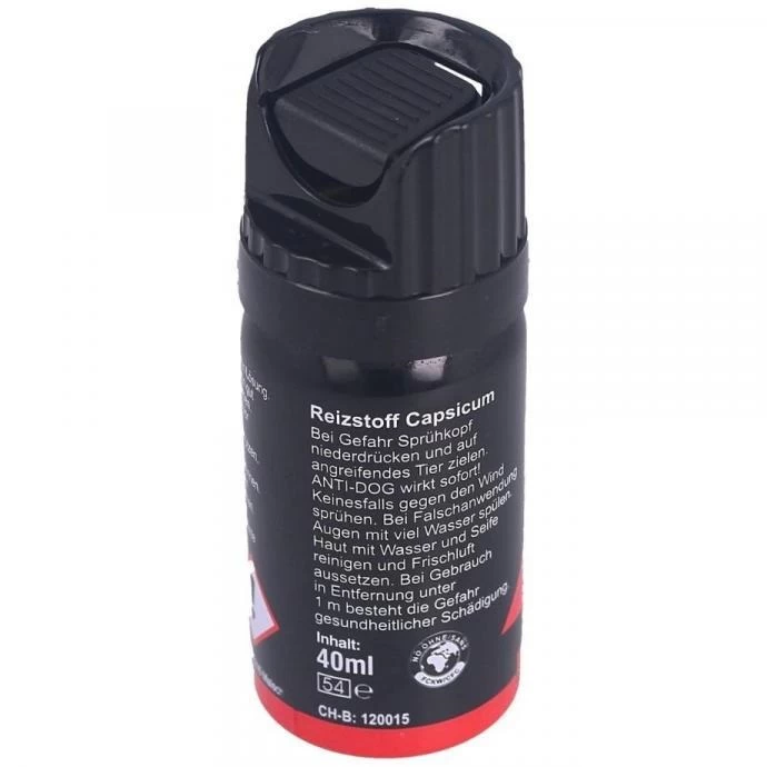 Bombe Lacrymogène 40ml GAZ Poivre Portée 5m 4 Bombe Lacrymogène 40ml GAZ Poivre Portée 5m – Image 4