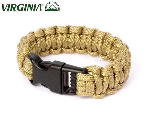 Bracelet En Paracorde De Survie, Ultra-résistant - Désert 1 Bracelet En Paracorde De Survie, Ultra-résistant - Désert