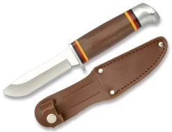 Couteau Compact 17,5cm ALBAINOX Manche Bois Et Alu