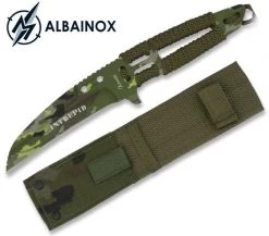 Couteau Full Tang Acier 21,2cm Militaire - ALBAINOX