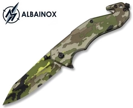 Couteau Militaire 20,5cm Coupe Sangle + Brise-glace 2 Couteau Militaire 20,5cm Coupe Sangle + Brise-glace – Image 2