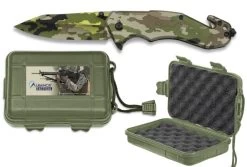 Couteau Militaire 20,5cm Coupe Sangle + Brise-glace