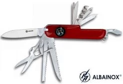 Couteau Multifonction Acier 12 Outils Boussole - ALBAINOX