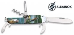 Couteau Multifonction Acier 5 Outils ALBAINOX Pecheur