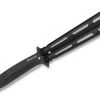 Couteau Papillon Balisong 22,5cm Noir ALBAINOX