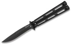Couteau Papillon Balisong 22,5cm Noir ALBAINOX