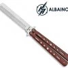 Couteau Papillon Balisong 22cm - Peigne Brosse Cheveux