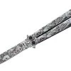 Couteau Papillon Balisong 22cm Squelette ALBAINOX