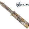 Couteau Papillon Balisong 23cm Camouflage - ALBAINOX