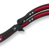 Couteau Papillon Balisong 23cm Red Eagle ALBAINOX