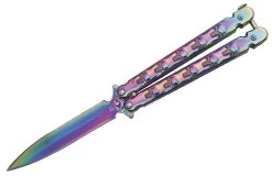 Couteau Papillon Balisong 23cm The Punisher
