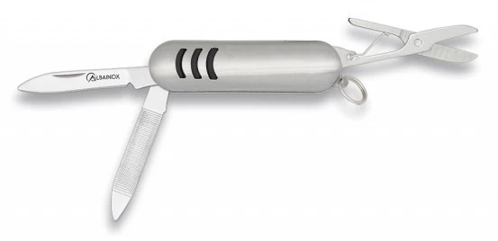 Couteau Pliant 14cm Compact Multifonction ALBAINOX 1 Couteau Pliant 14cm Compact Multifonction ALBAINOX