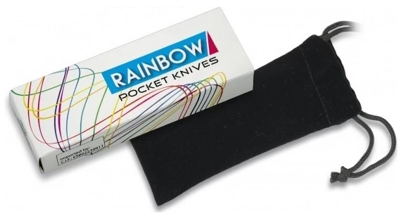 Couteau Pliant 16cm RAINBOW + Pochette - ALBAINOX 3 Couteau Pliant 16cm RAINBOW + Pochette - ALBAINOX – Image 3