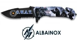 Couteau Pliant 19cm S.W.A.T Tactique - ALBAINOX