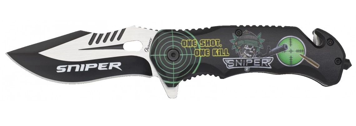 Couteau Pliant 21,5cm Sniper ALBAINOX 2 Couteau Pliant 21,5cm Sniper ALBAINOX – Image 2