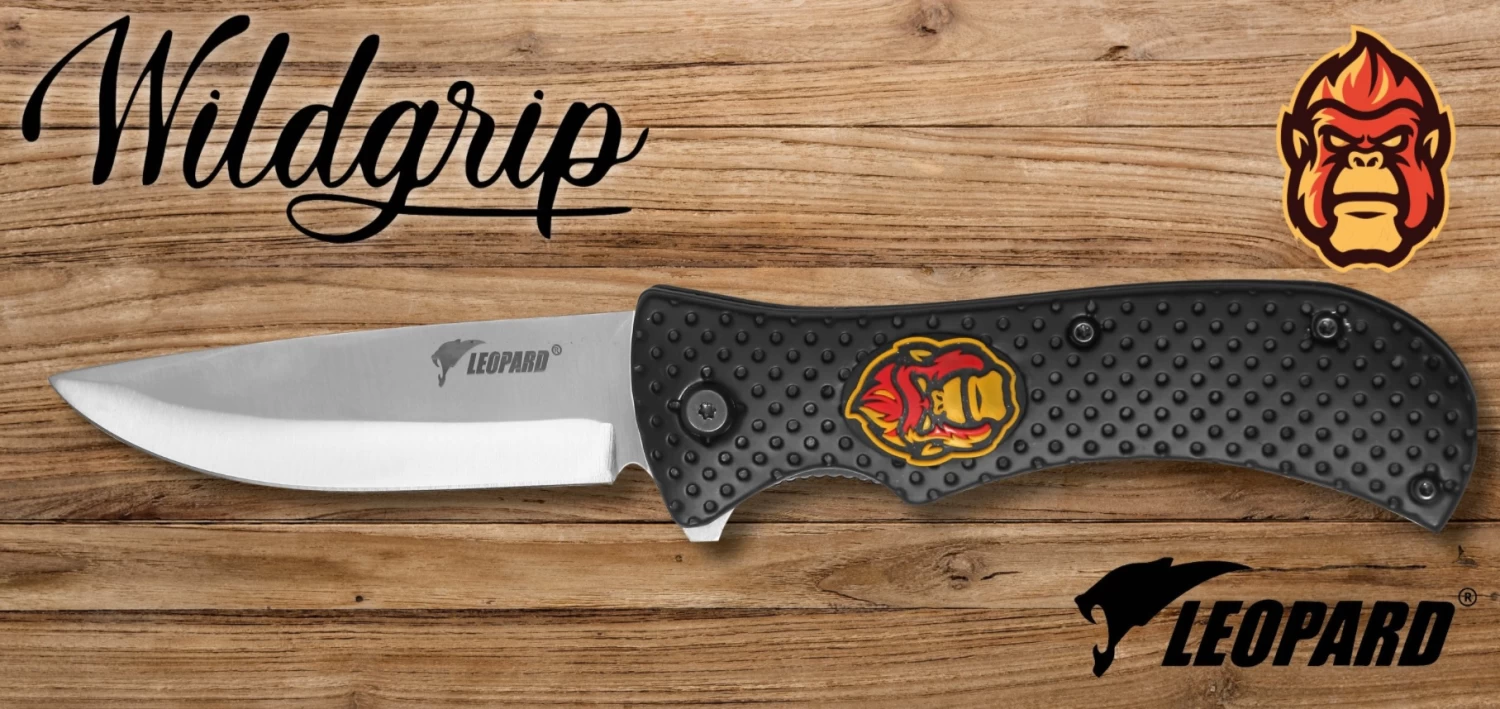 Couteau Pliant 21cm LEOPARD Design Gorille 1 Couteau Pliant 21cm LEOPARD Design Gorille