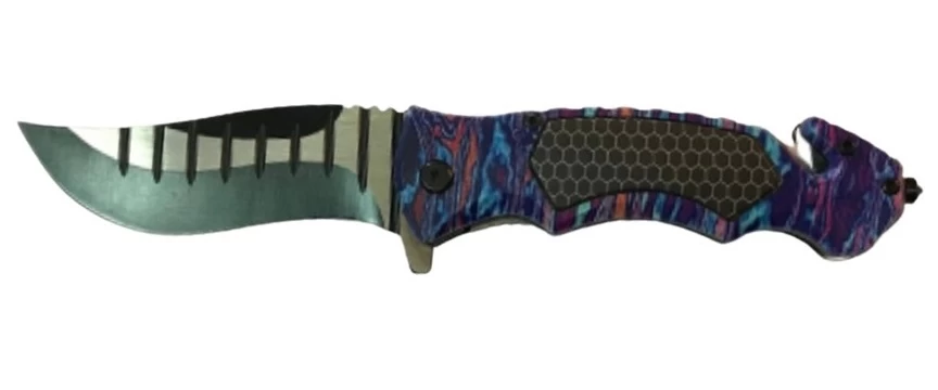 Couteau Pliant De Poche 21,5cm Design 2 Couteau Pliant De Poche 21,5cm Design – Image 2