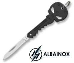 Couteau Porte-clé En Acier Inox ALBAINOX Squelette