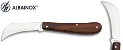 Couteau Serpette 16,8cm Bois - Albainox