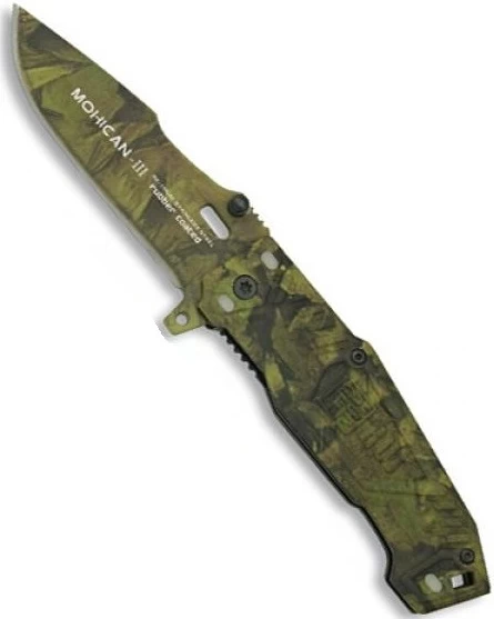 Couteau Tactique TITANE 17,8cm Camouflage - RUI 2 Couteau Tactique TITANE 17,8cm Camouflage - RUI – Image 2