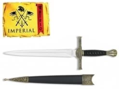 Dague 30cm Médiévale De Collection - IMPERIAL TOLE10