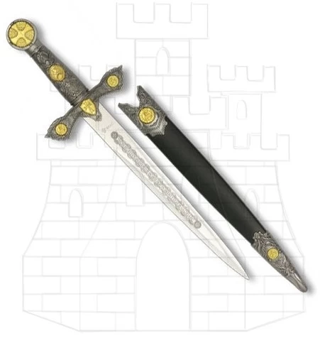 Dague 35,5cm Les Templiers Collection - IMPERIAL TOLE10 2 Dague 35,5cm Les Templiers Collection - IMPERIAL TOLE10 – Image 2