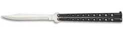 Grand Balisong 32cm De Rue - Couteau Papillon Noir 5 Grand Balisong 32cm De Rue - Couteau Papillon Noir -ArmeLame Offres Couteaux Boutique grand balisong 32cm noir couteau papillon