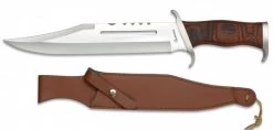 Grand Poignard 41,2cm De Chasse - Couteau RAMBO Bowie -ArmeLame Offres Couteaux Boutique grand poignard 41 2cm de chasse couteau rambo bowie 2