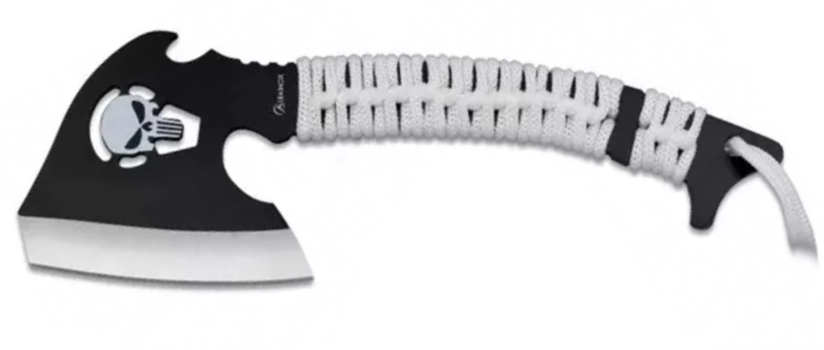 Hachette 24cm PUNISHER Full Tang Acier ALBAINOX 2 Hachette 24cm PUNISHER Full Tang Acier ALBAINOX – Image 2