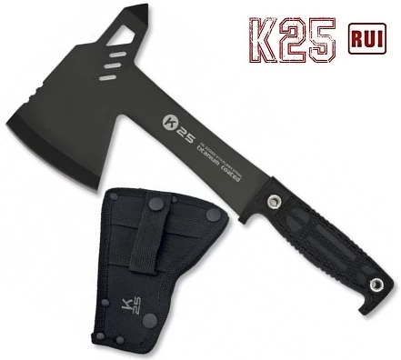 Hachette Hache Tactique 31cm Titane - K25 De RUI 1 Hachette Hache Tactique 31cm Titane - K25 De RUI