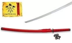 Katana Tranchant Arme 93,5cm Rouge IMPERIAL