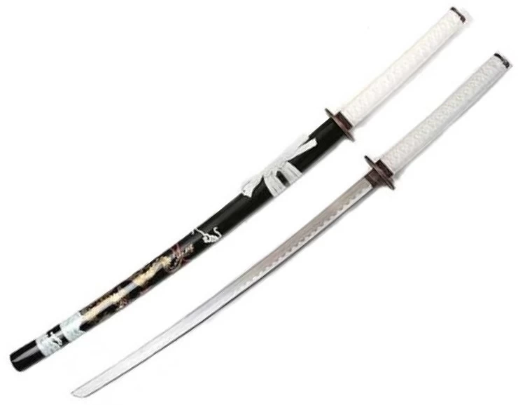 Katana Tranchant Design Dragon 96cm Arme 1 Katana Tranchant Design Dragon 96cm Arme