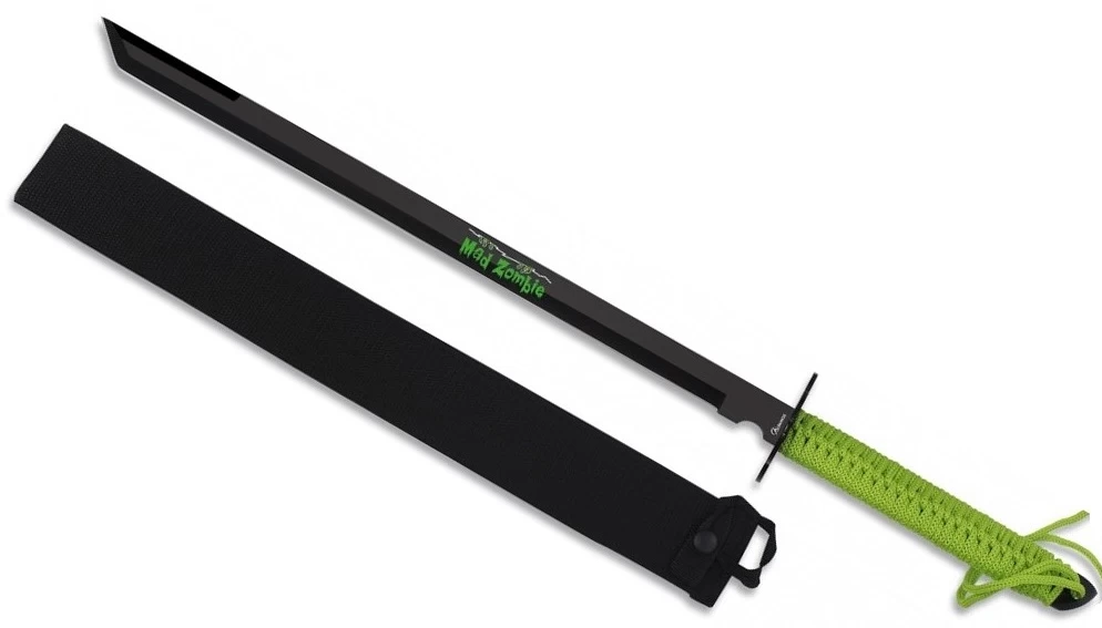Katana Zombie 68,5cm Full Tang Tout Acier ALBAINOX 1 Katana Zombie 68,5cm Full Tang Tout Acier ALBAINOX