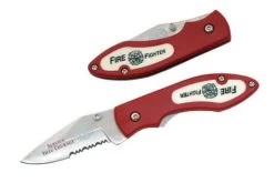 Couteau Sapeur Pompier 18,5cm Fire Fighter