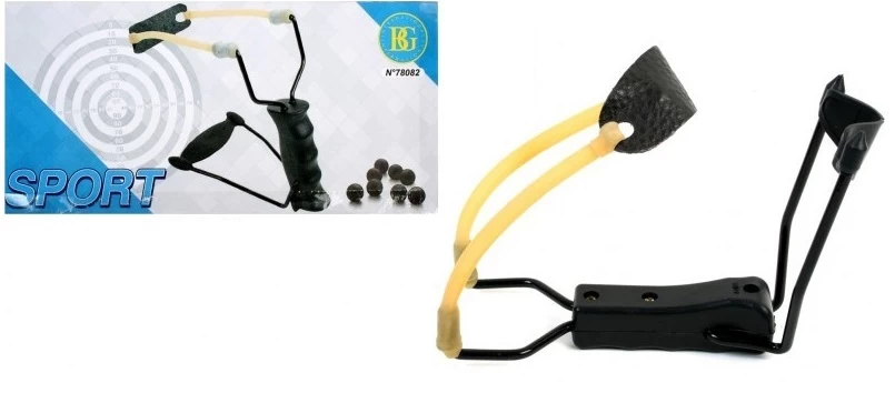 Lance-pierre Fronde + Lot 8 Billes Bille 2 Lance-pierre Fronde + Lot 8 Billes Bille – Image 2