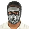 Masque En Néoprène, Design Squelette - Biker, Moto, Airsoft