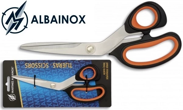 Ciseaux ALBAINOX 20,8cm Professionnel Paire - Noir Orange 1 Ciseaux ALBAINOX 20,8cm Professionnel Paire - Noir Orange