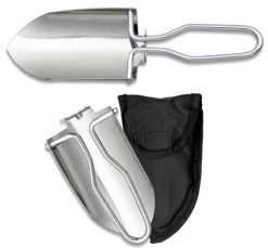 Pelle Pliable 23cm En Acier Inox Compact De Survie