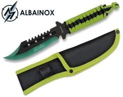 Poignard Couteau 22,6cm Full Tang Acier ALBAINOX