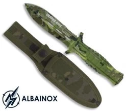 Poignard Couteau 24cm Camouflage Militaire