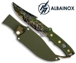 Poignard Couteau 27,5cm Militaire + Boussole - ALBAINOX