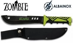 Poignard Couteau 32,5cm De Combat - Design ZOMBIE